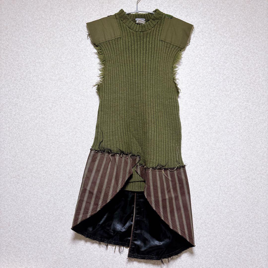 フランス製 MARC LE BIHAN 再構築 リメイク 変形 デコンストラクト