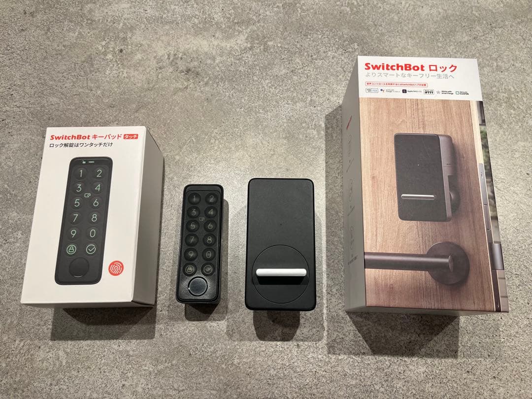 SwitchBot ロック キーパッドタッチ　セット