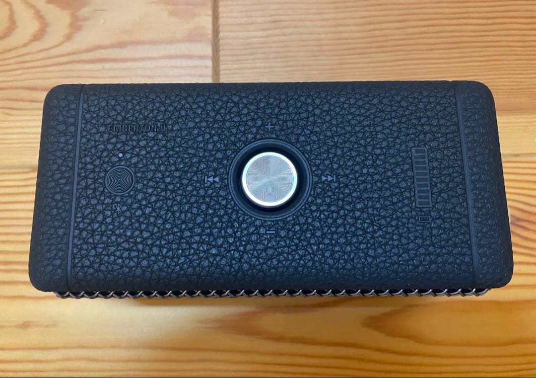 【美品】Marshall Emberton II Black and Steel