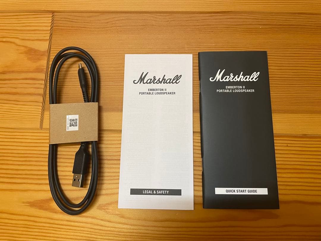 【美品】Marshall Emberton II Black and Steel