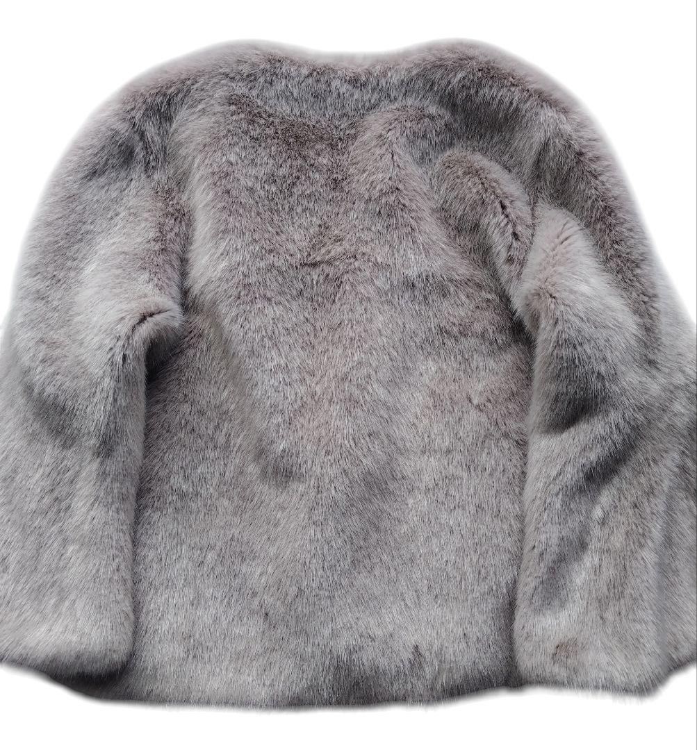 未使用級♡ANAYI アナイ ふわふわ♡ フェイクファーコート ショート丈 38