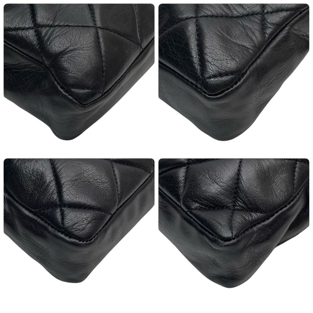 シャネル マトラッセ ラムスキン ウエストポーチ ボディバッグ ココマーク