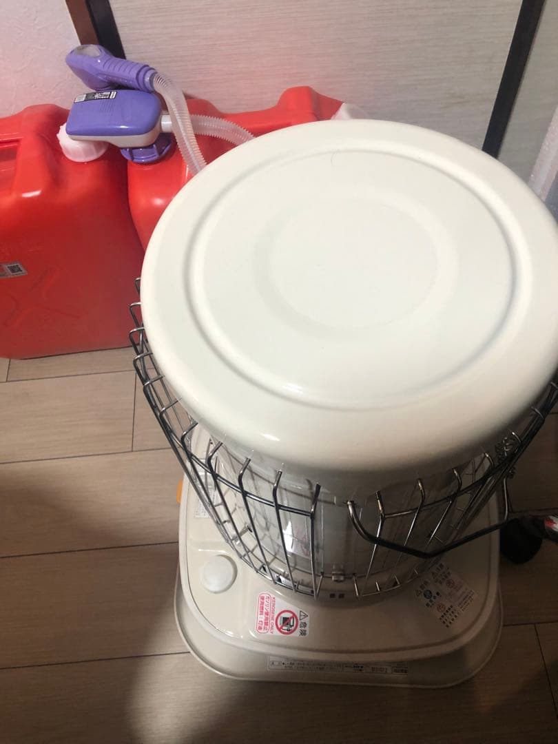 CORONA石油ファンヒーター ホワイトSL66-D2