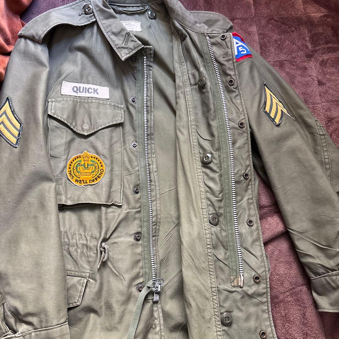 着画ありARMY ミリタリージャケットＳ-Ｓ　Ｍ-51 Ｍ-65