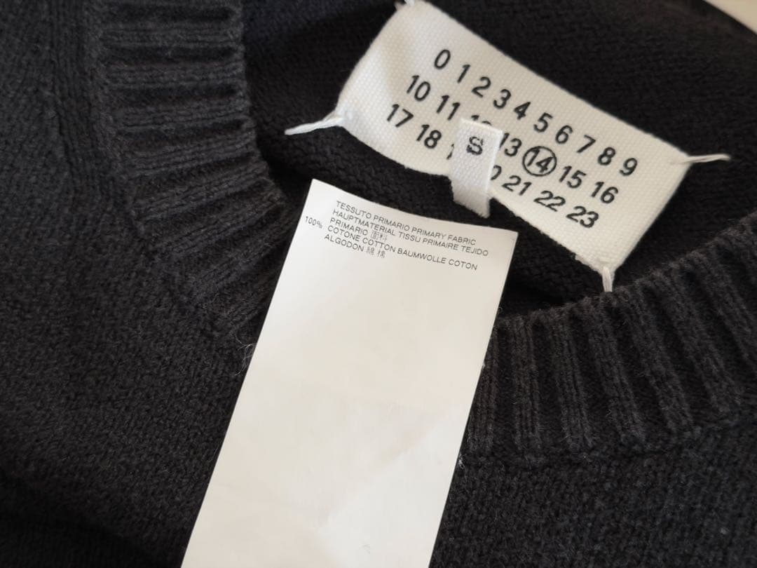 Maison Margiela ブラックニット S