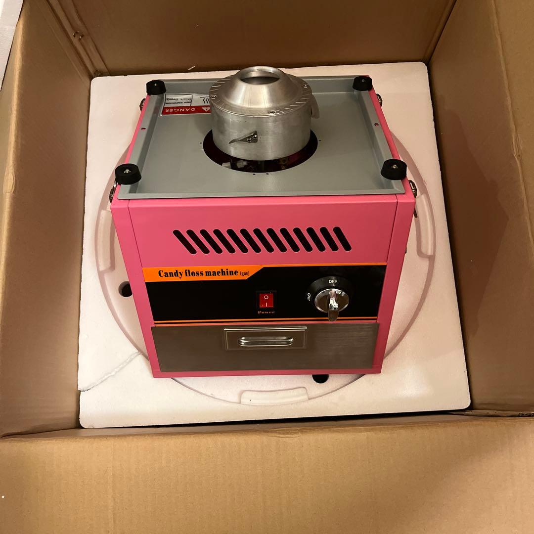 わたあめ機 ピンク ステンレス製