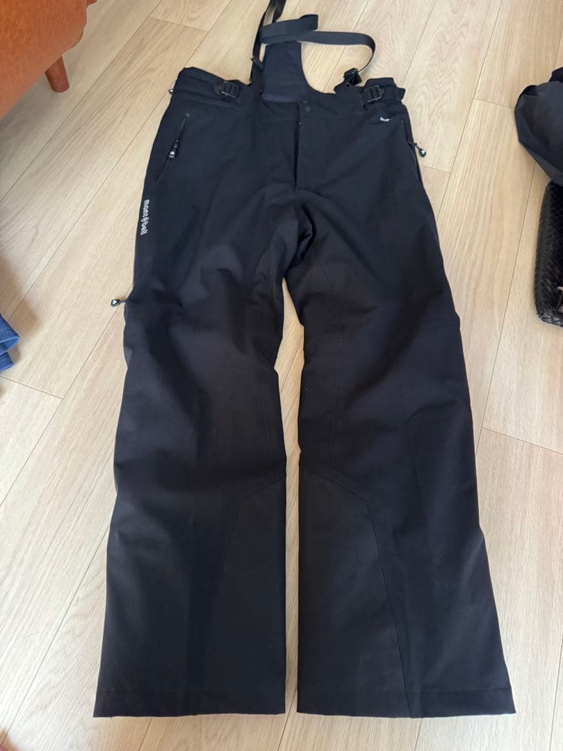 【12/25まで】ブラック スキーウェア モンベル