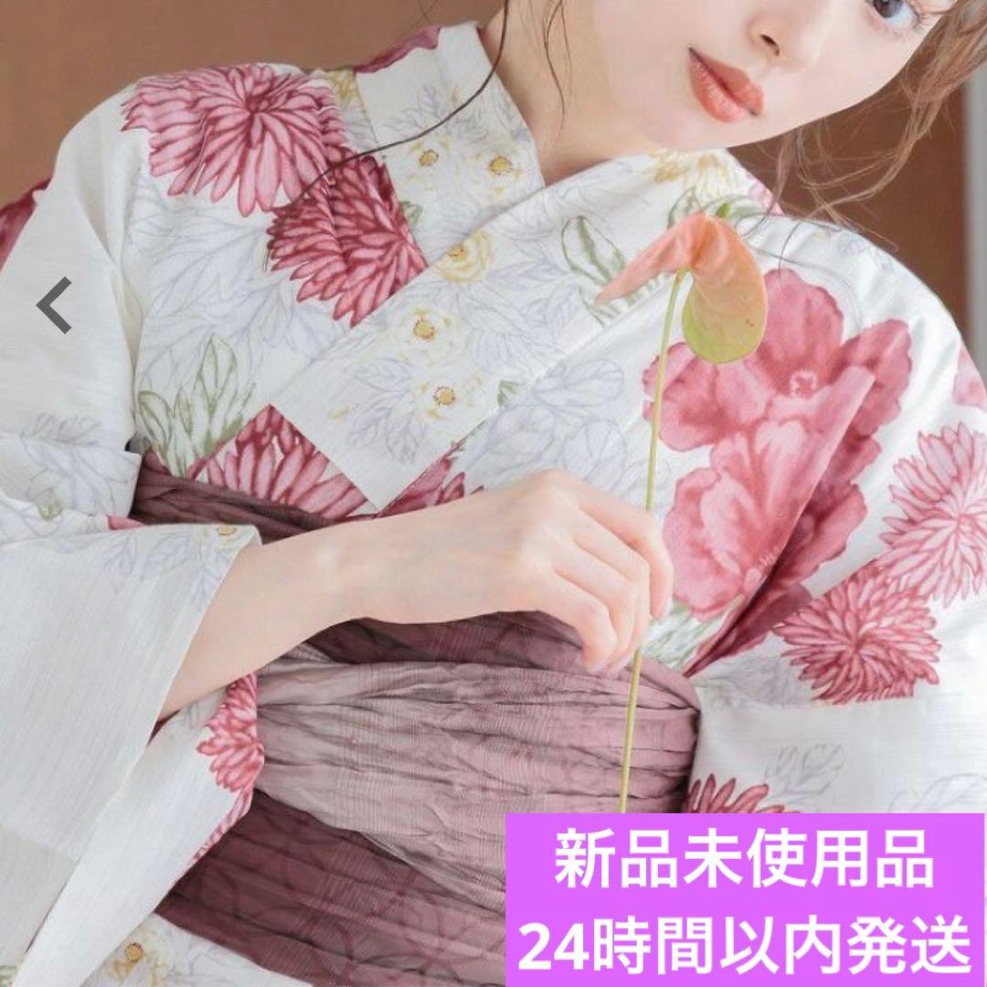 【新品】DITA 大正ロマン牡丹寄せ 浴衣