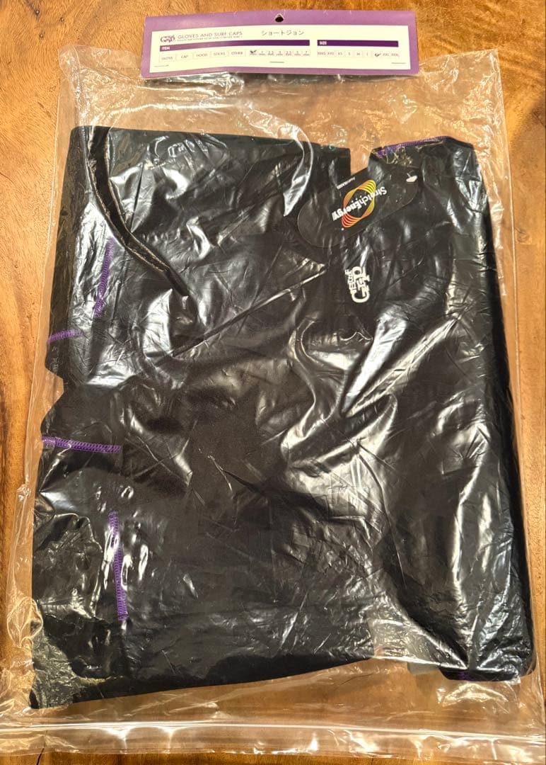新品タグ付SURFGRIP THERMO BLACKインナー0.7mmサイズXL