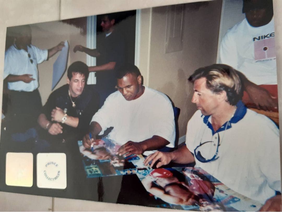 マイク・タイソン サイン入り生写真 フレーム付き