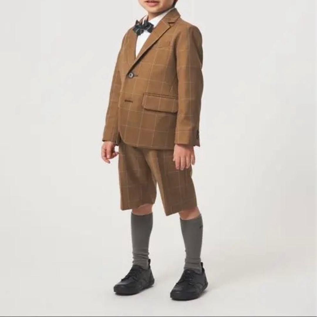 ウィンドペン チェック スーツ　グリーンレーベルリラクシング