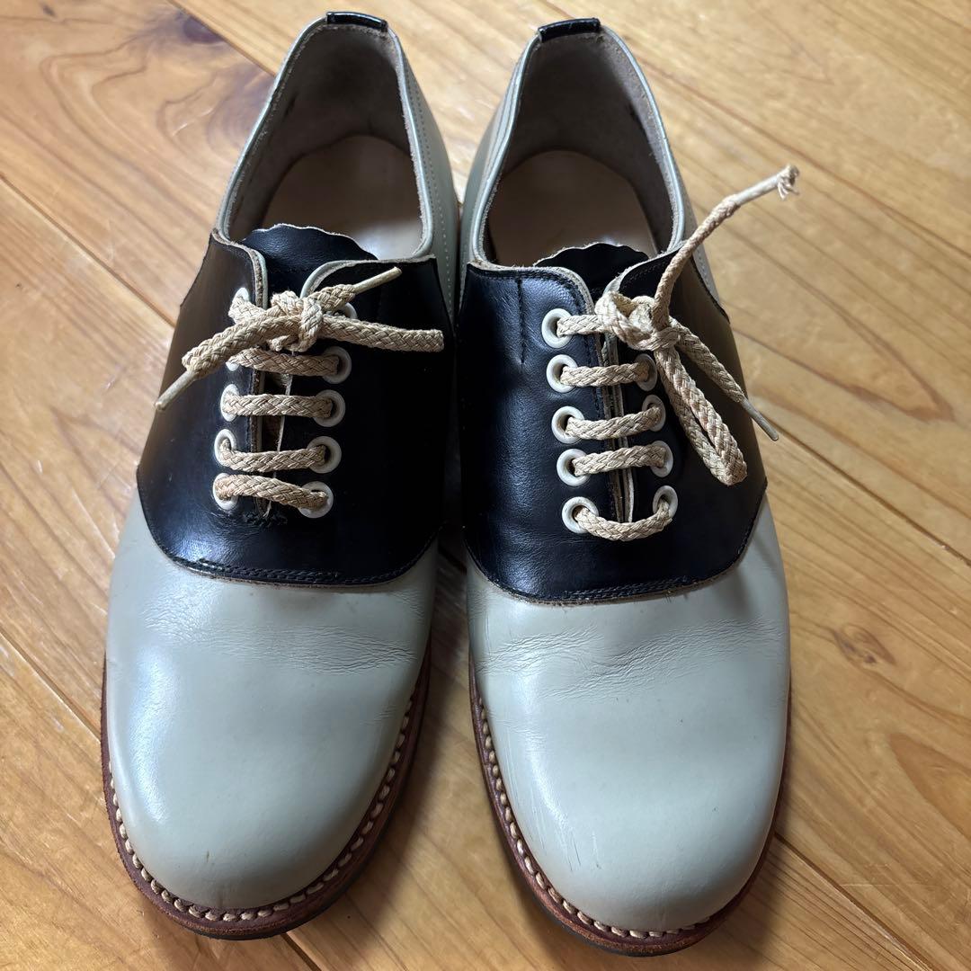 まろ　サドルシューズ