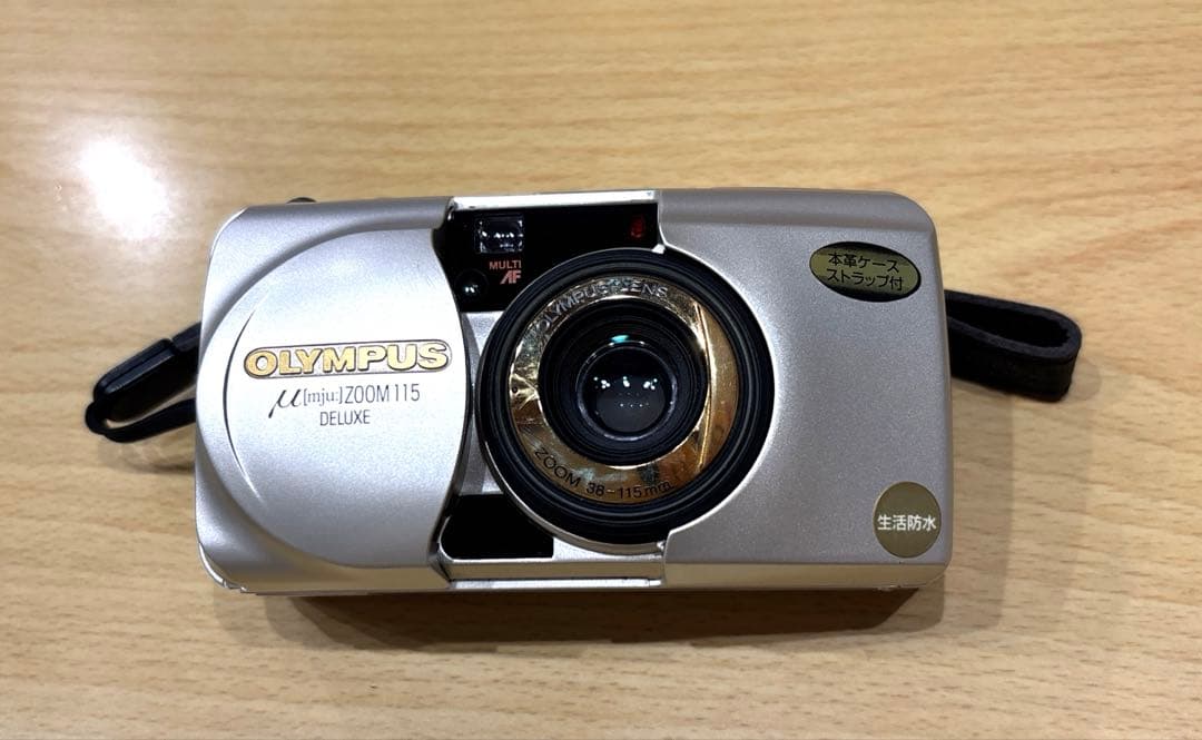 オリンパス Olympus μ Zoom 115 Deluxe フィルムカメラ