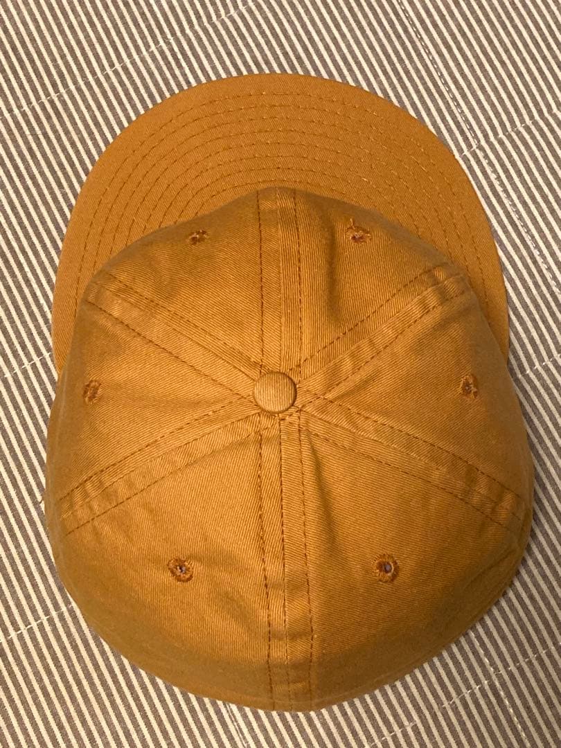 完売！ エベッツフィールドフランネルズ　キャップ　チノツイル　ゴールドブラウン