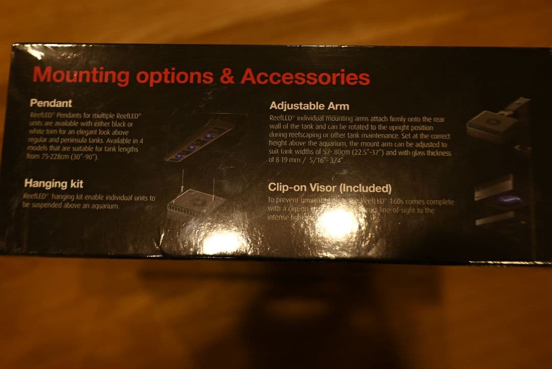 Red Sea ReefLED 160S 照明器具