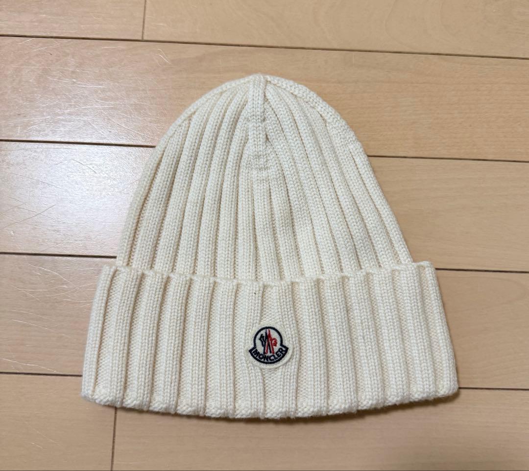 美品 MONCLER モンクレール　 ニット帽