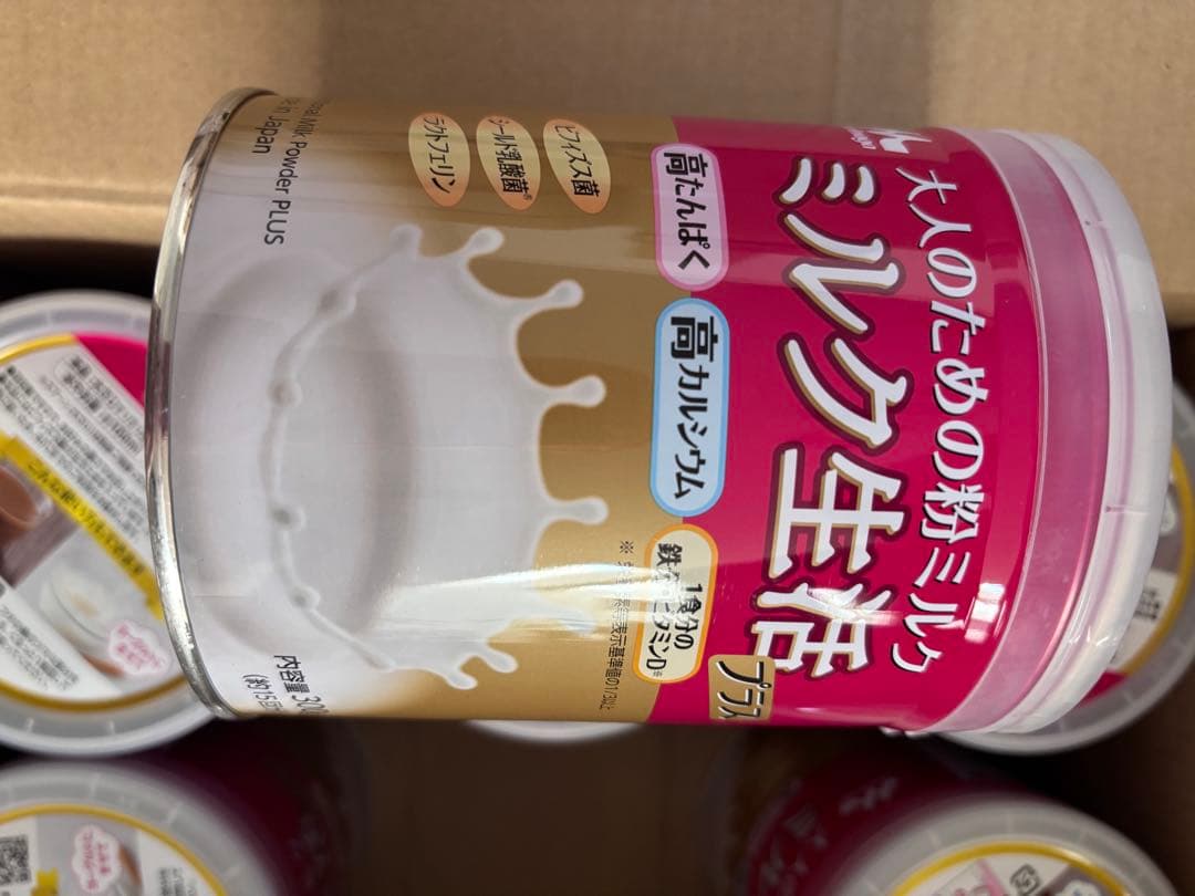 森永乳業 大人のための粉ミルク ミルク生活 300g （6缶）
