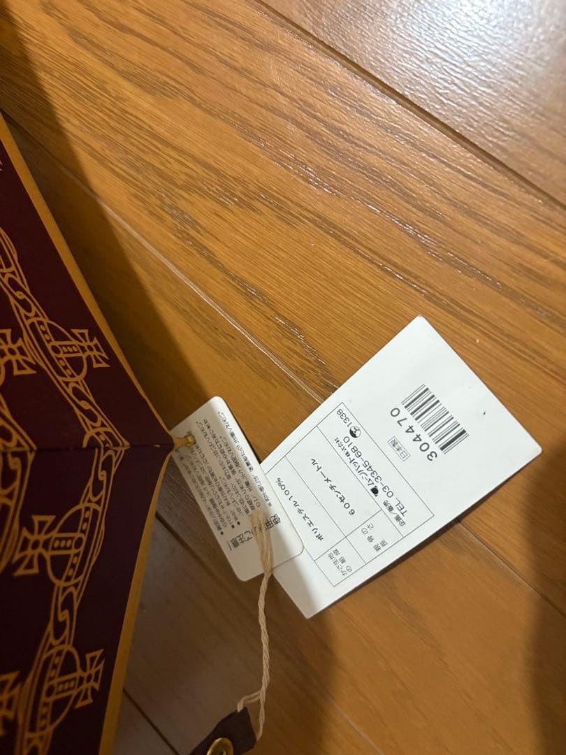 ヴィヴィアンウエストウッド 雨傘☆未使用☆vivienne westwood