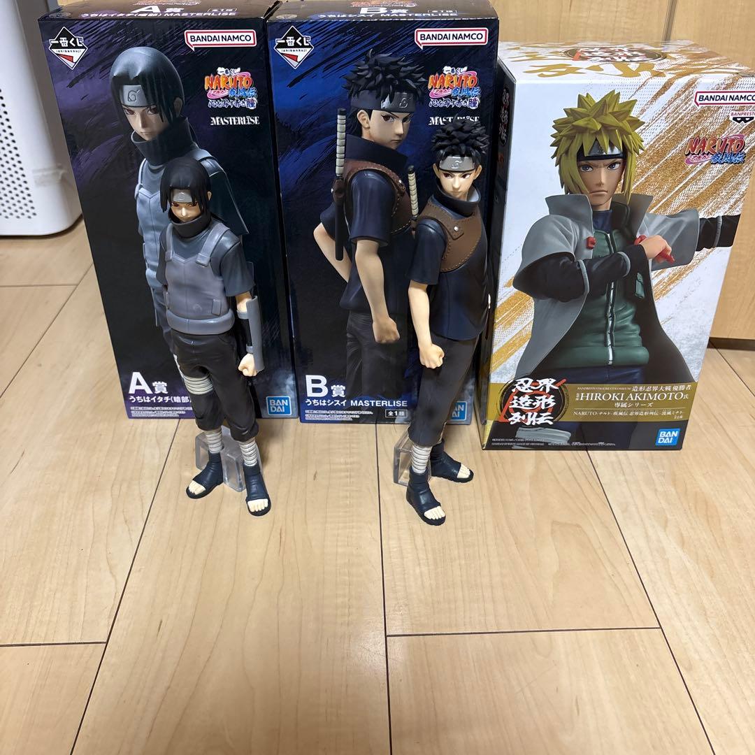 ナルト　1番くじ　イタチ　シスイ　プライズ品　セット売り