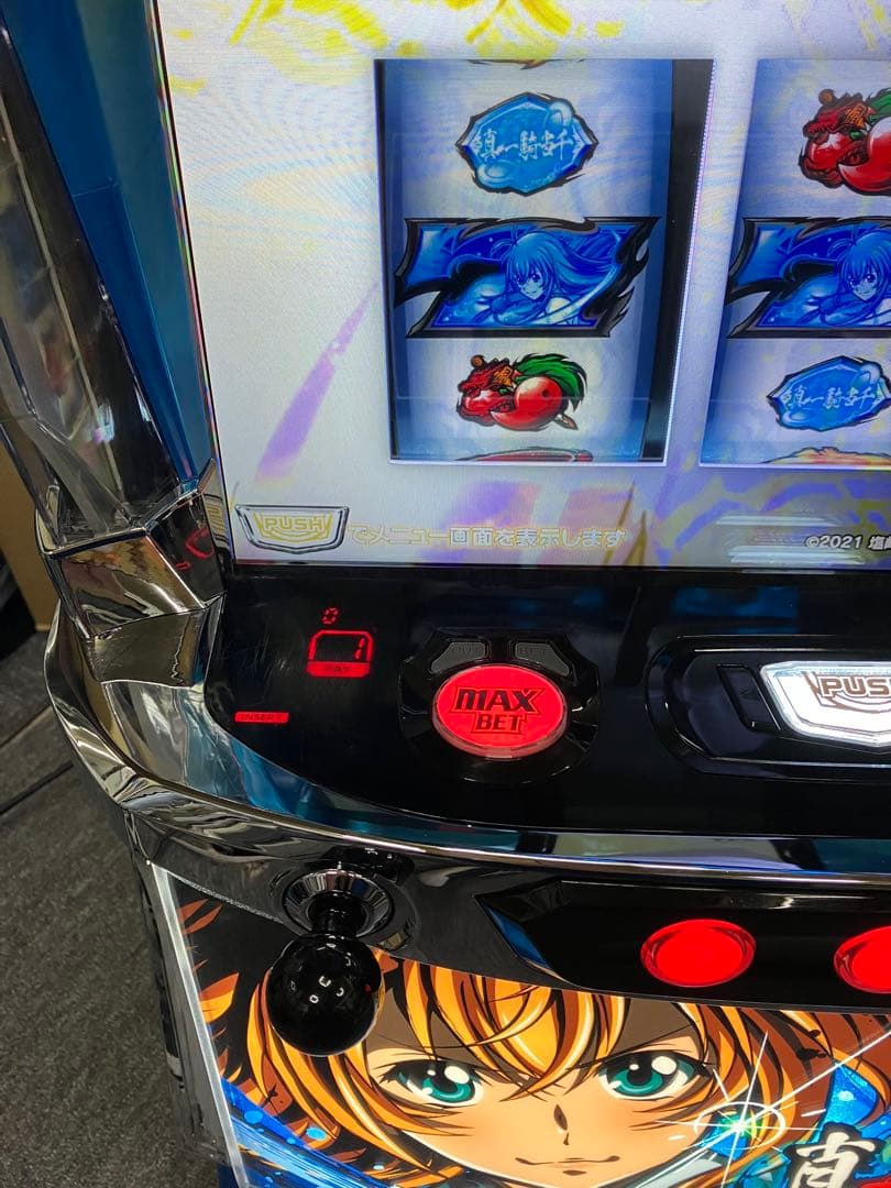 スマスロ実機 Ｌ パチスロ 真・一騎当千 簡易ユニット付⭕️送料無料⭕️