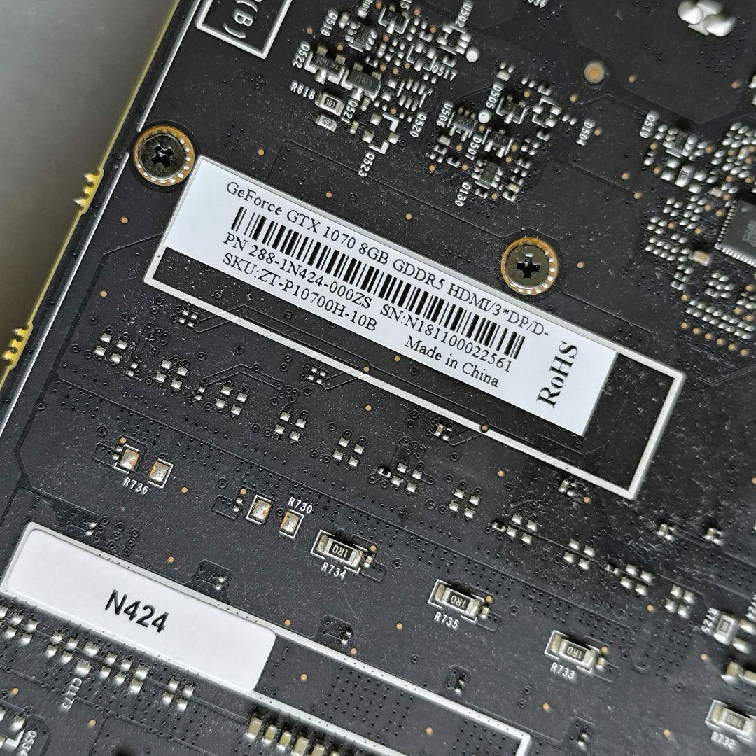 NVIDIA GeForce GTX 1070 グラフィックボード