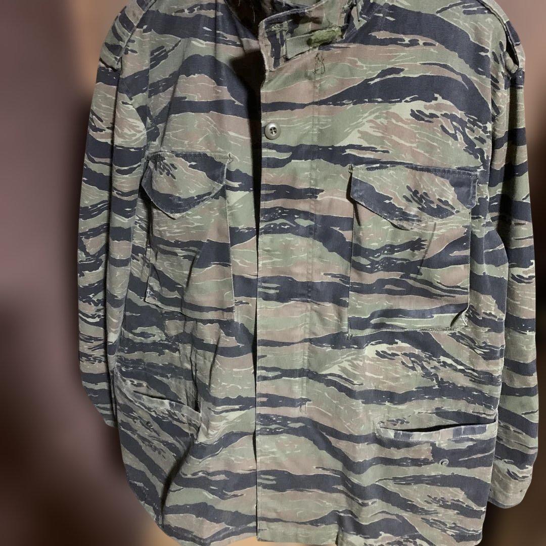 ALPHA Mー65フィールドジャケットタイガーカモUSA製