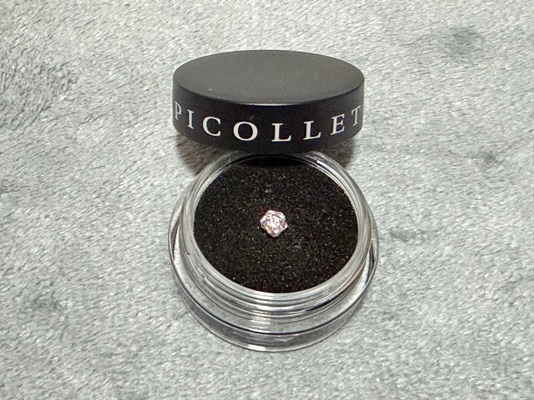 PICOLLET PT ダイヤモンドローズ ピアス