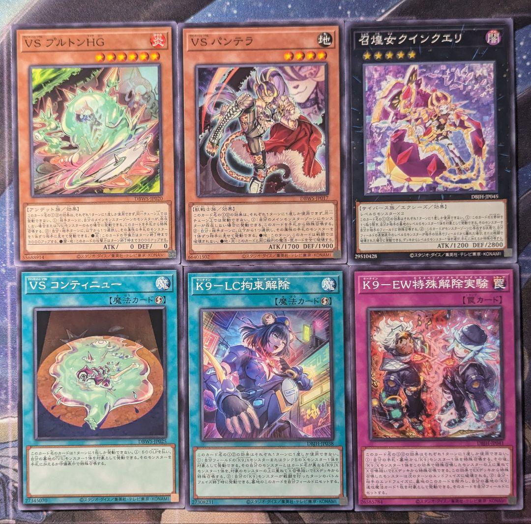 VS K9 デッキ 本格構築 ヴァンキッシュソウル ヨクル ラゼン マッドラヴ