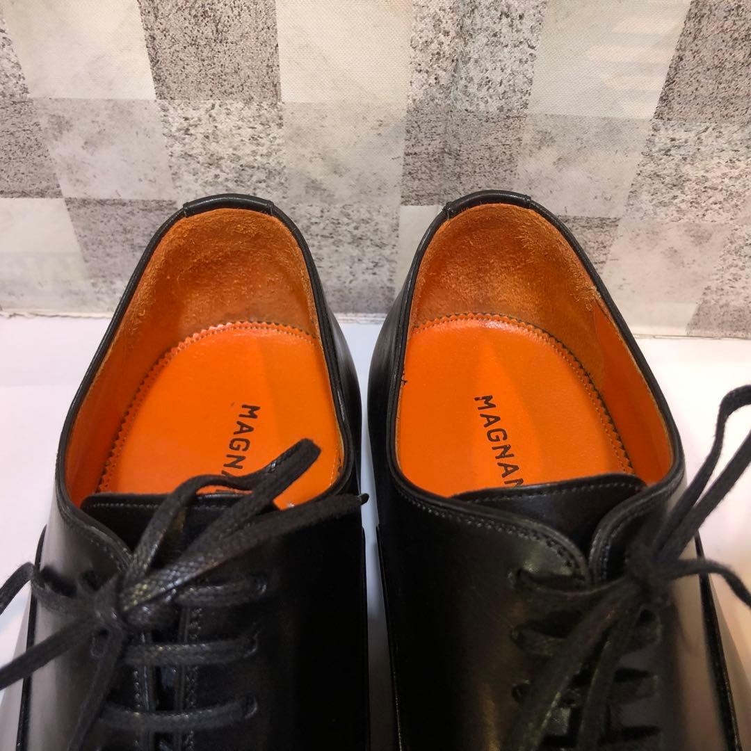 MAGANANNIマグナーニ 39 24.5-25㎝ ブラック 替え紐 箱付属