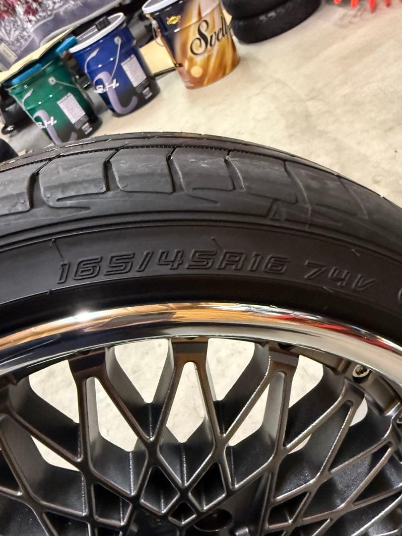 SSR Formula Mesh16インチホイールセット　N-VAN、N-BOX