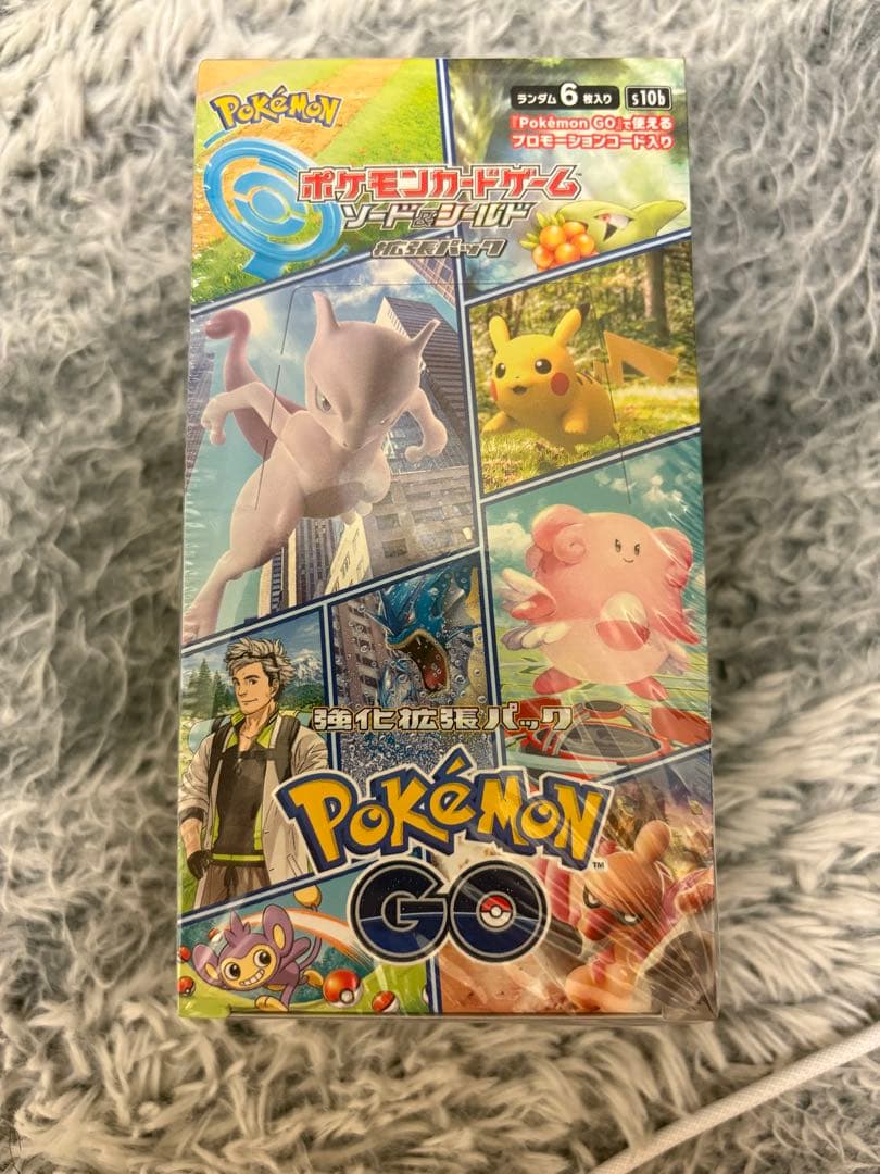 ポケモンGO トレーディングカード 6枚入り×20パック BOX