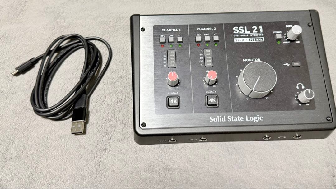 DTM・DAW SSL 2 MK2 (Solid State Logic )