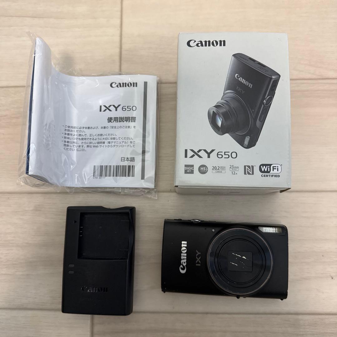 Canon IXY650 ブラック