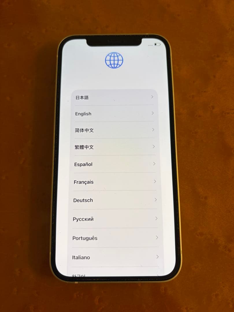 iPhone12 64G ホワイト　純正バッテリー93% SIMフリー