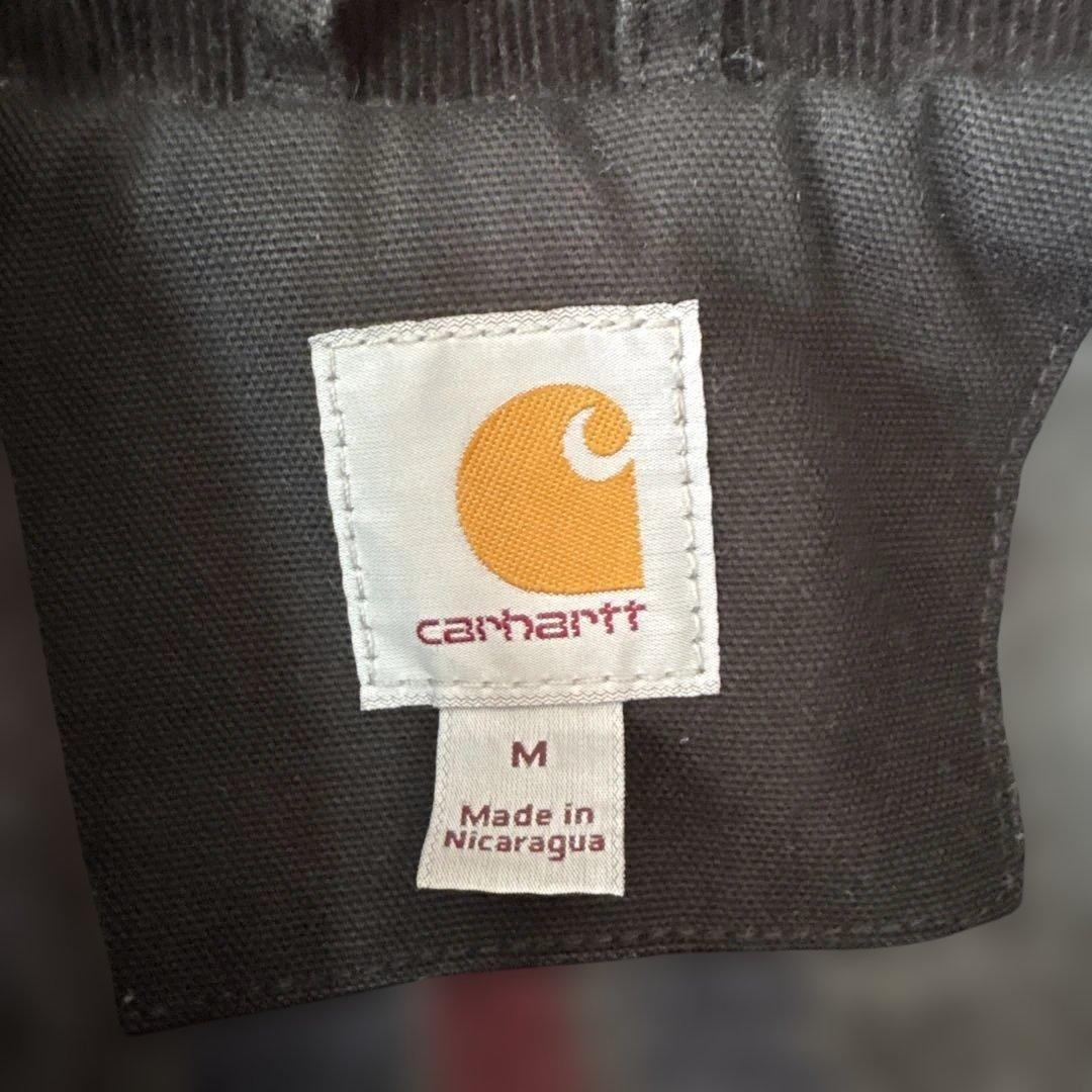 Carhartt カーハートブラック カバーオール Mミシガン　チョアコート