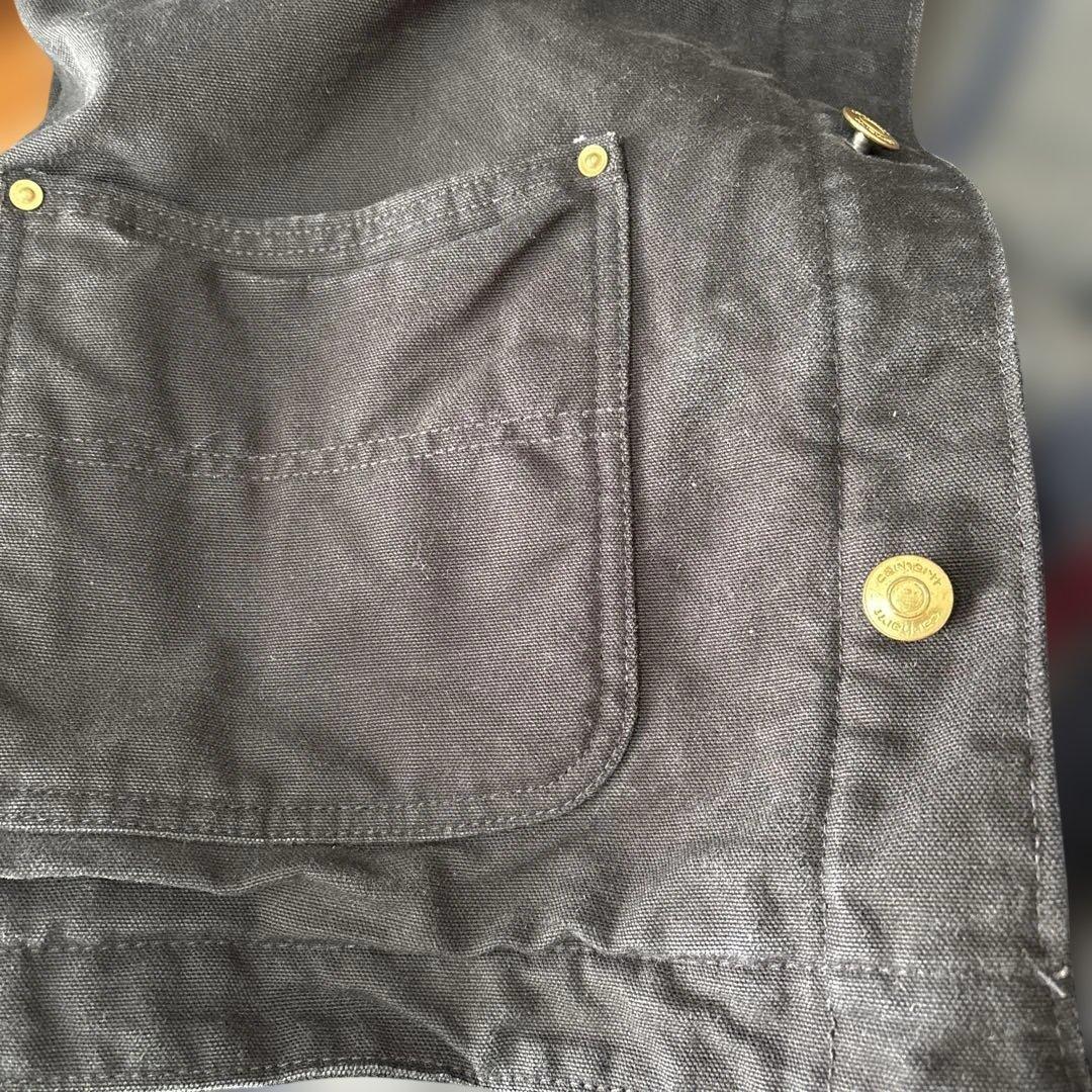 Carhartt カーハートブラック カバーオール Mミシガン　チョアコート