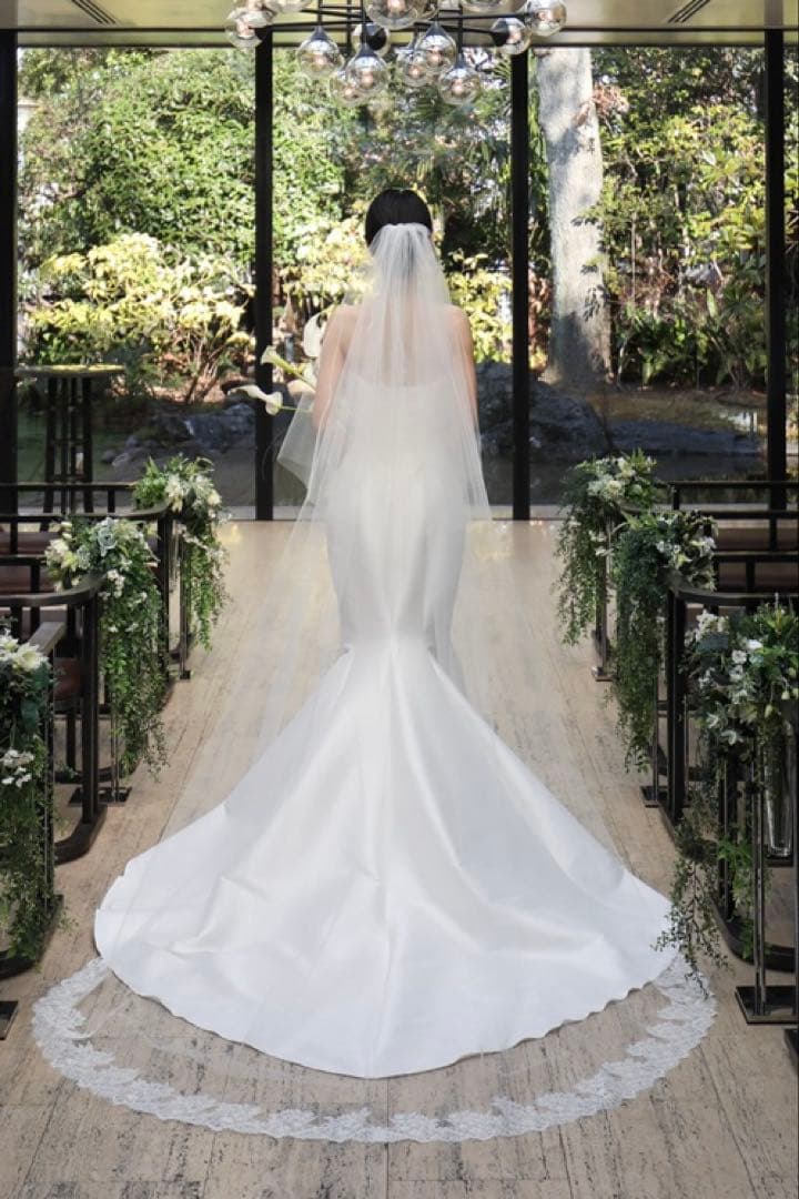 ロングウェディングベール（トリートドレッシング正規品）