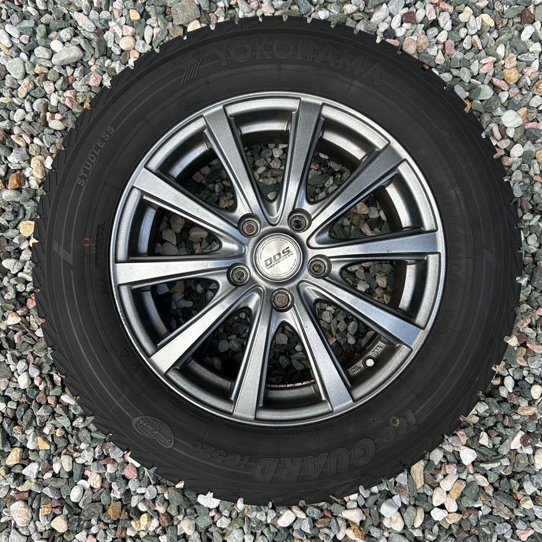 【4本同時購入必須④/4】 ヨコハマスタッドレス ホイール付き215/60R16