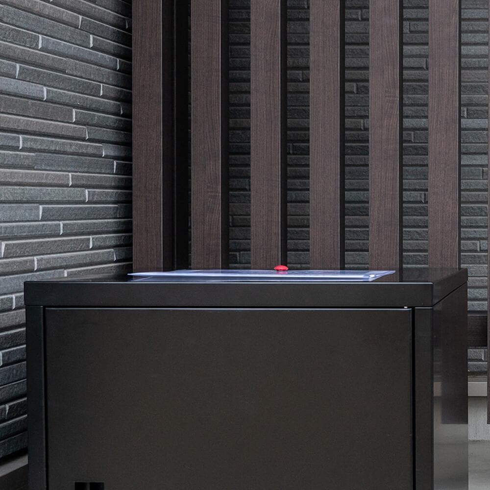 ☆宅配ボックス大容量1ドア　グリーン