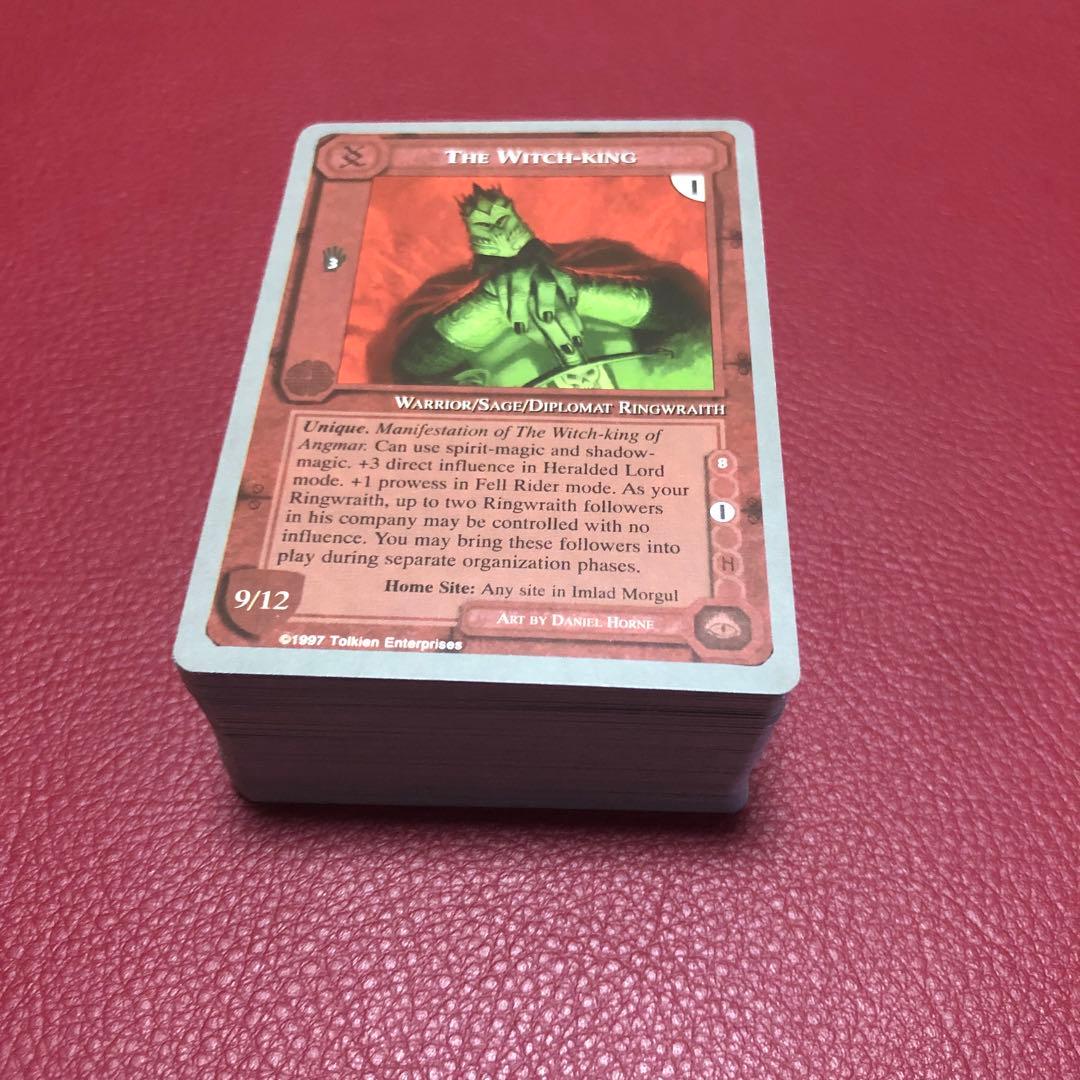 ミドルアース　カード　チャレンジデッキI ccg コンプ　指輪物語　希少