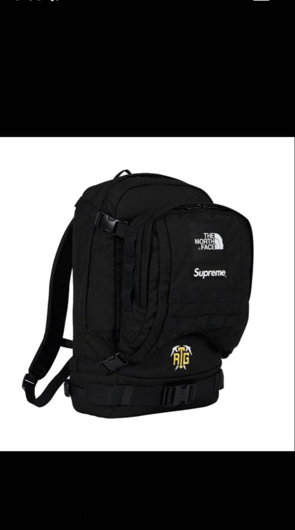 THE NORTH FACE×Supreme×RTGリュック ブラック
