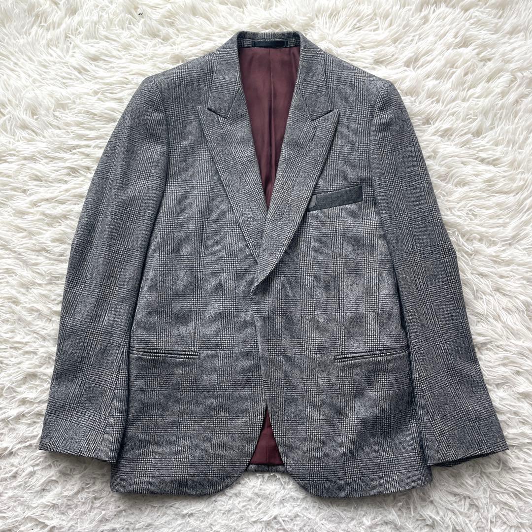 Paul Smith シルク混　チェック　上下　セットアップ　スーツ