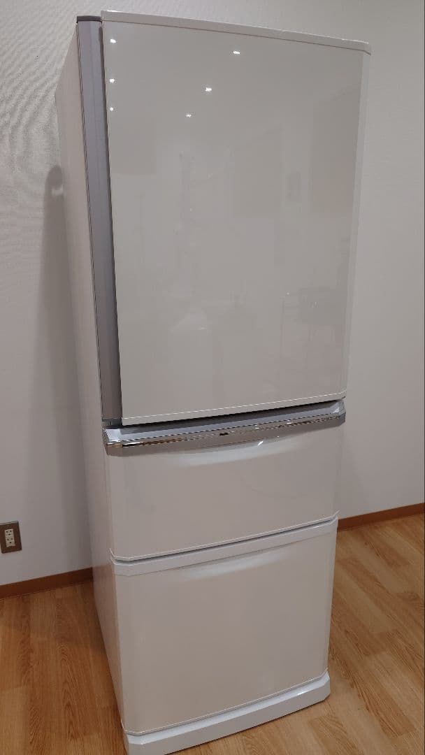 【SuperBlue】　　三菱冷凍冷蔵 2018年製 MR-C34C-W