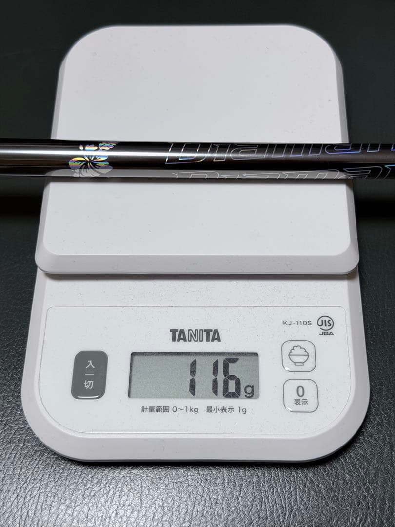 Diamana ZF 60S 1W TaylorMadeスリーブ