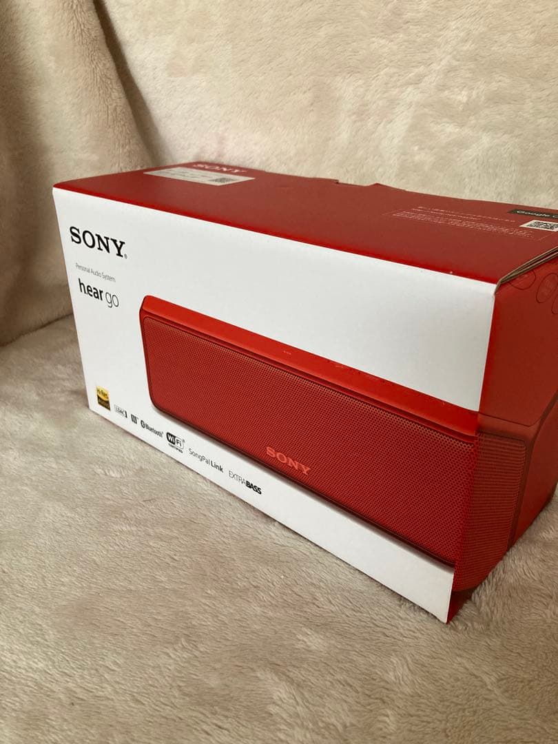 赤*鯨様 SONY hear go ワイヤレススピーカー SRS-HG1レッド