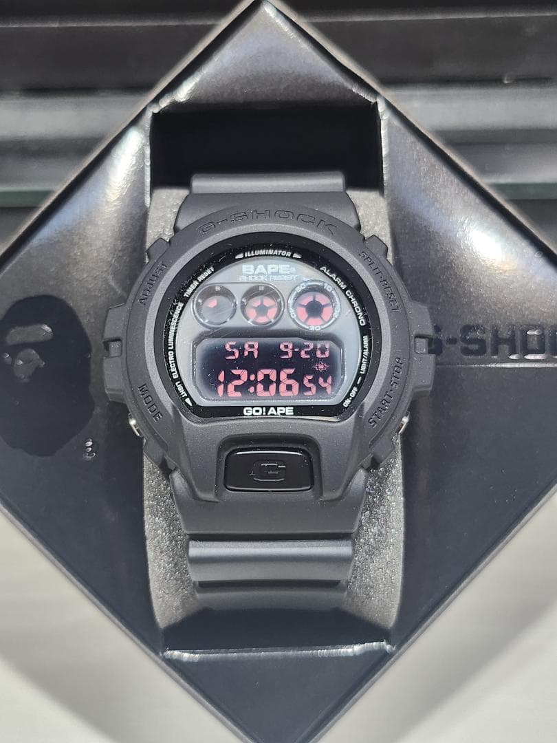 BAPE G-SHOCK ブラック 限定1000本 新品未使用 電池交換済み