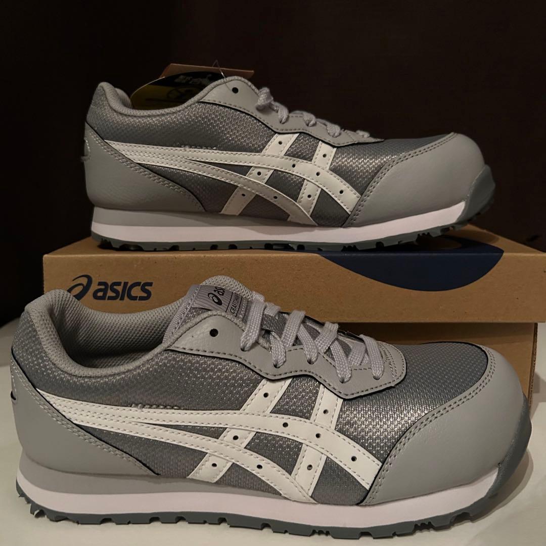 新品　ウィンジョブ CP201 ワイド　グレー系　24cm アシックス　安全靴