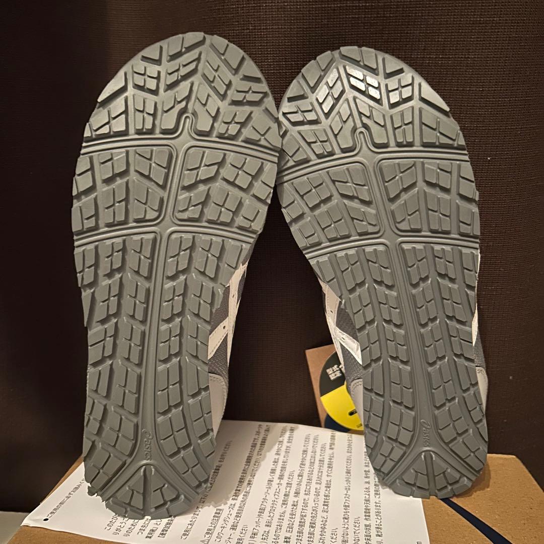 新品　ウィンジョブ CP201 ワイド　グレー系　24cm アシックス　安全靴