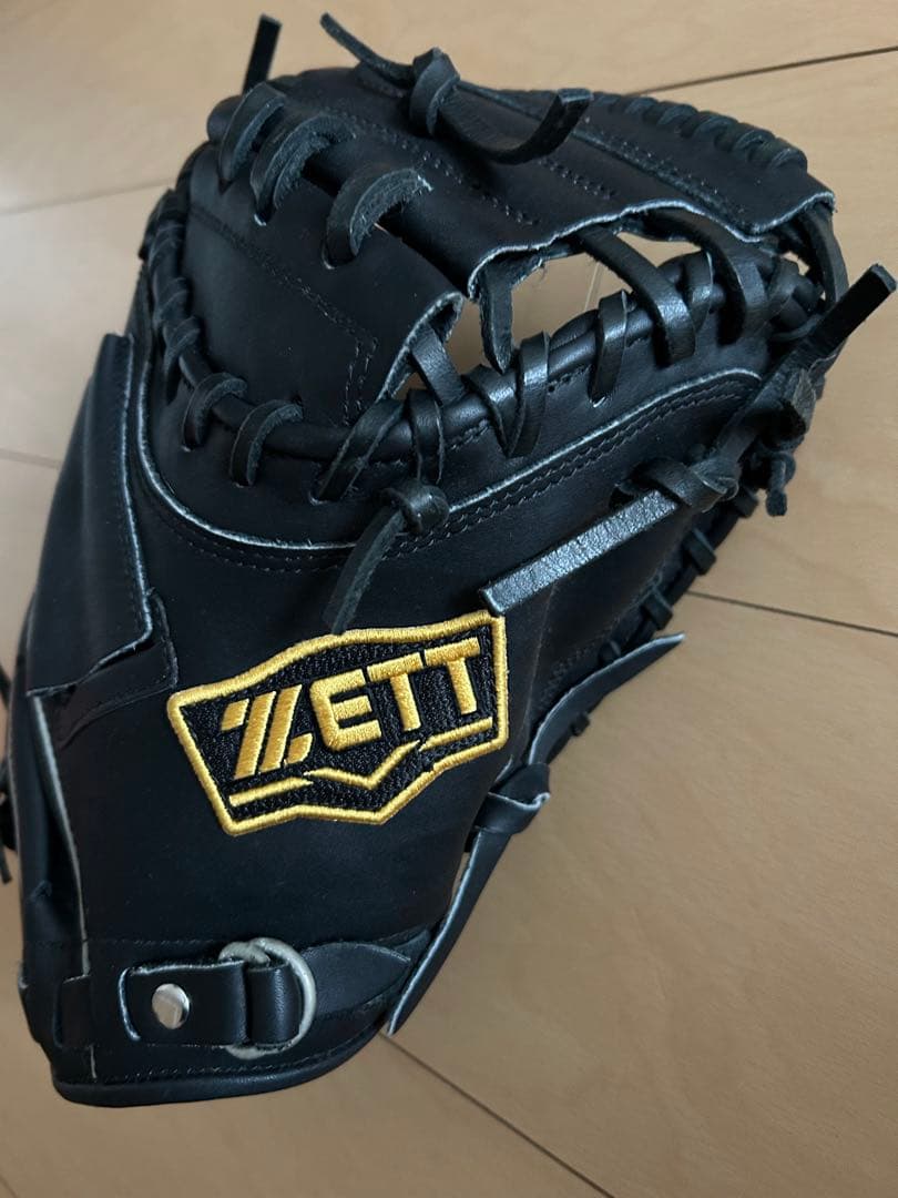 ZETT キャッチャーミット 黒