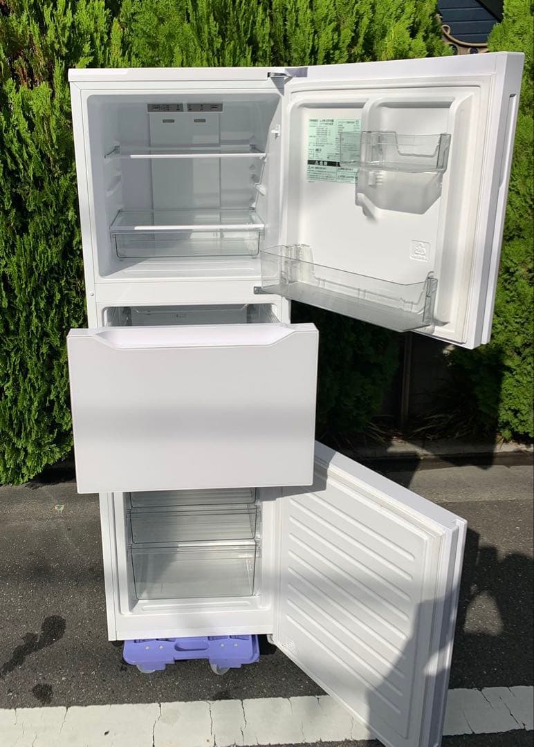 ＊東京都付近取引限定＊ツインバード　3ドア冷蔵庫　HR-E919型　2022年製